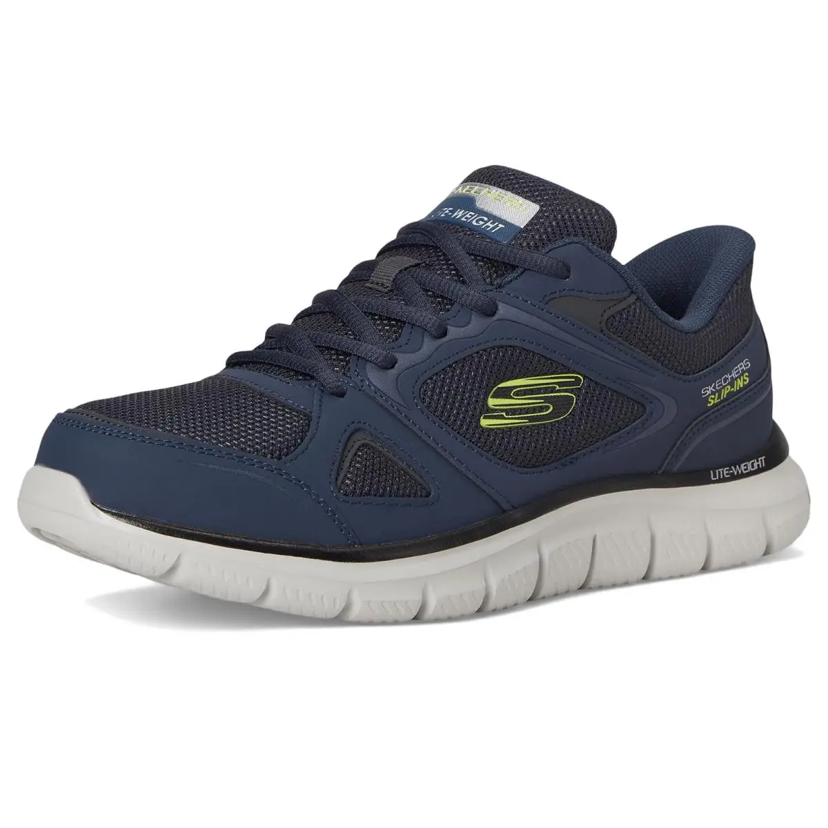 Skechers shoes - Navy/Lime 12