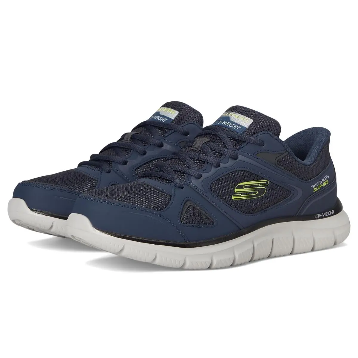 Skechers shoes - Navy/Lime 6