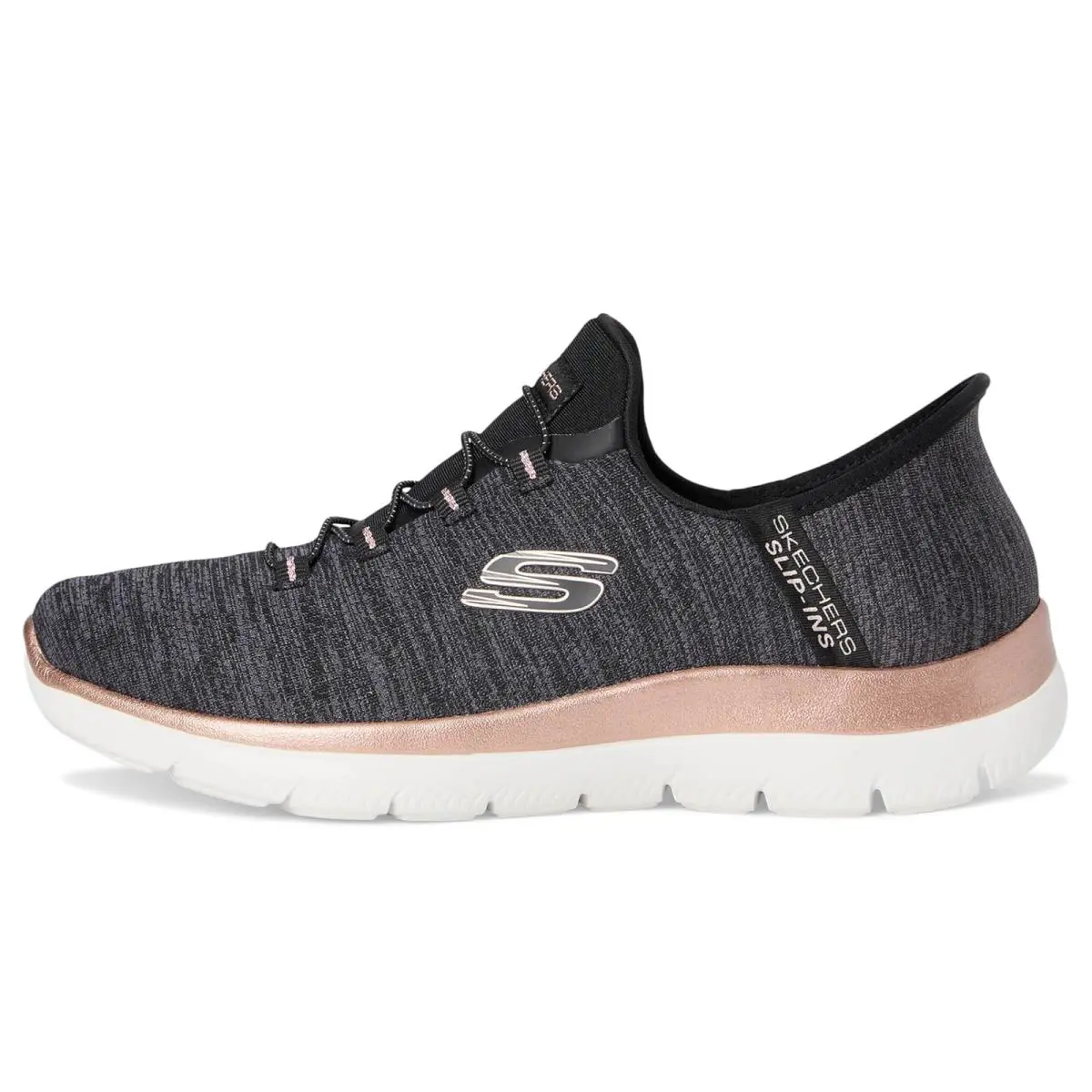 Skechers shoes - Black Rose Gold 2