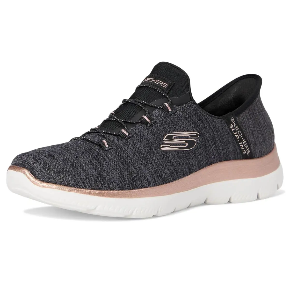 Skechers shoes - Black Rose Gold 5