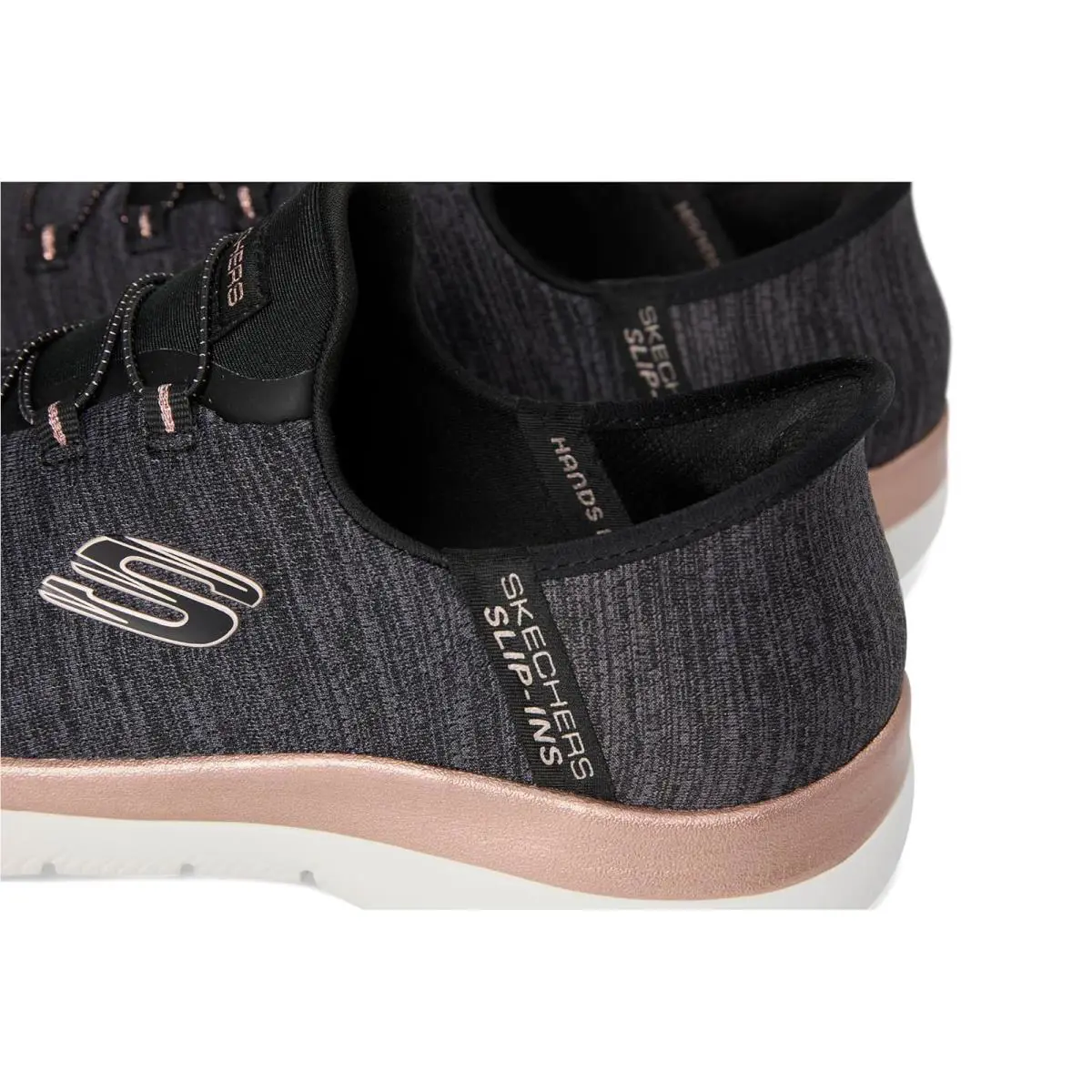 Skechers shoes - Black Rose Gold 4