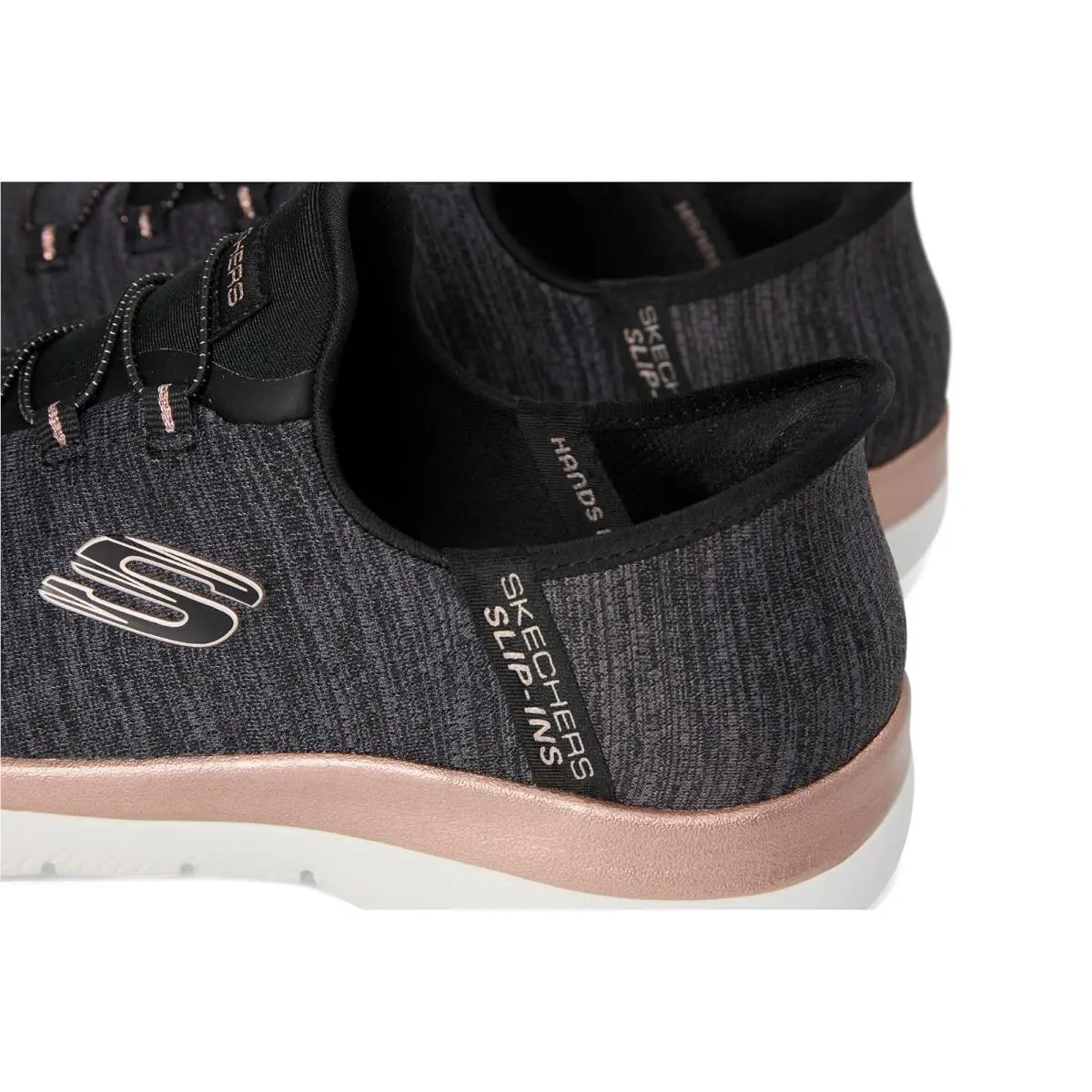Skechers shoes - Black Rose Gold 11