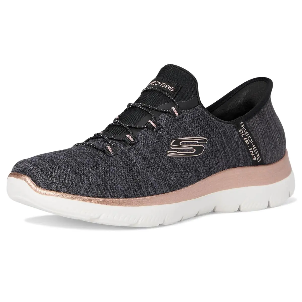 Skechers shoes - Black Rose Gold 12