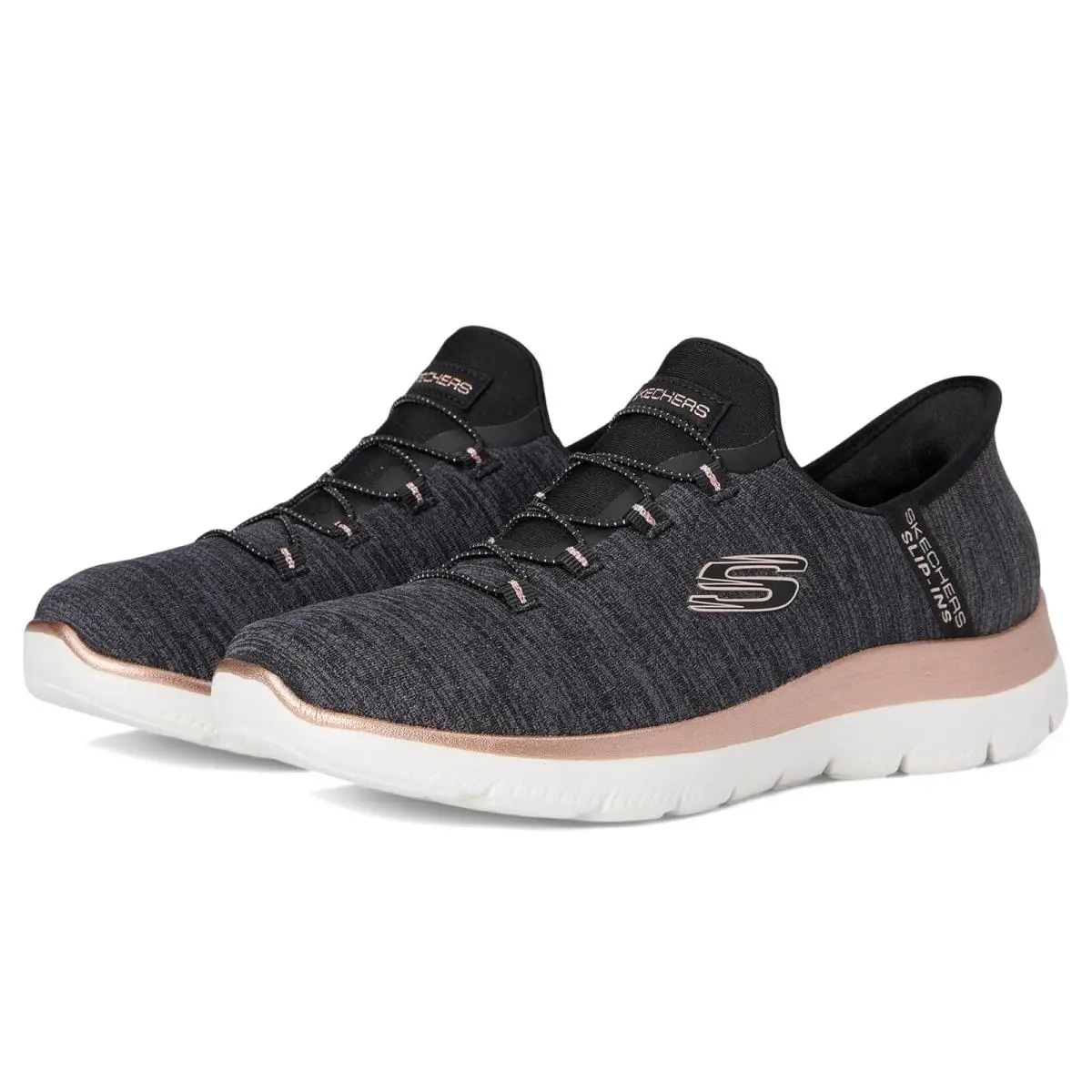 Skechers shoes - Black Rose Gold 6