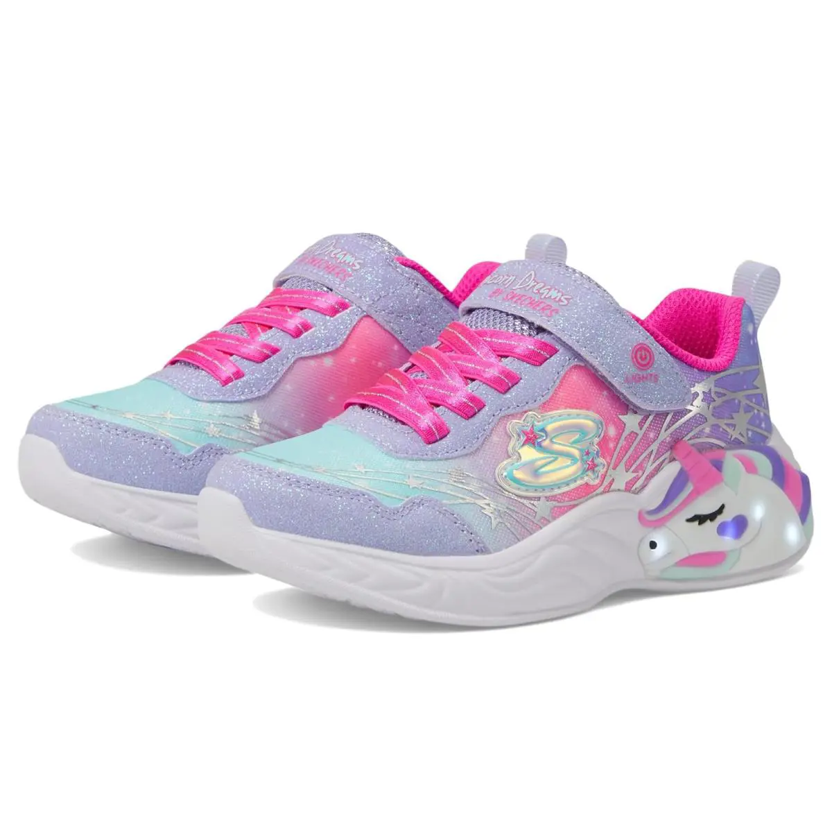 Skechers shoes - Lavender/Hot Pink 5