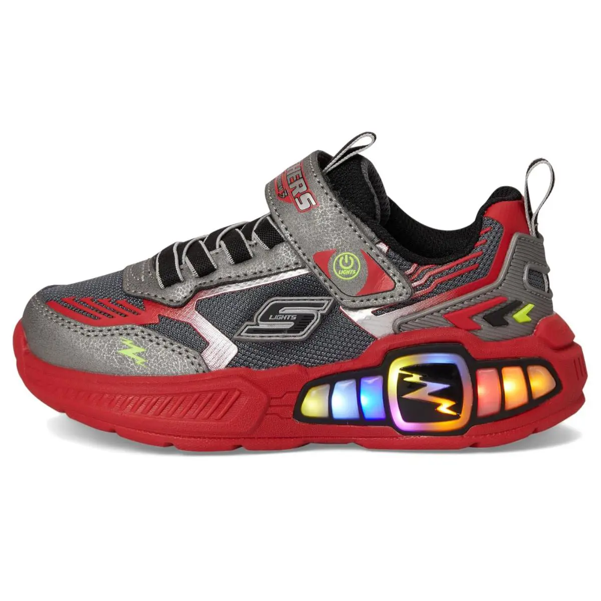 Skechers shoes - Gunmetal/Red 2