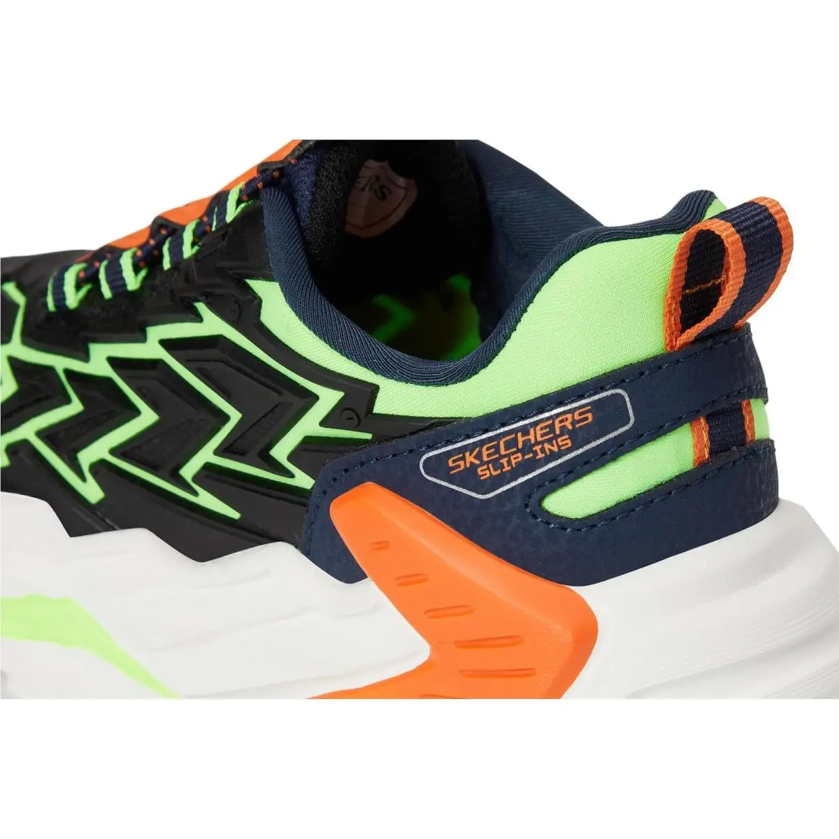 Skechers shoes - Black/Lime 4
