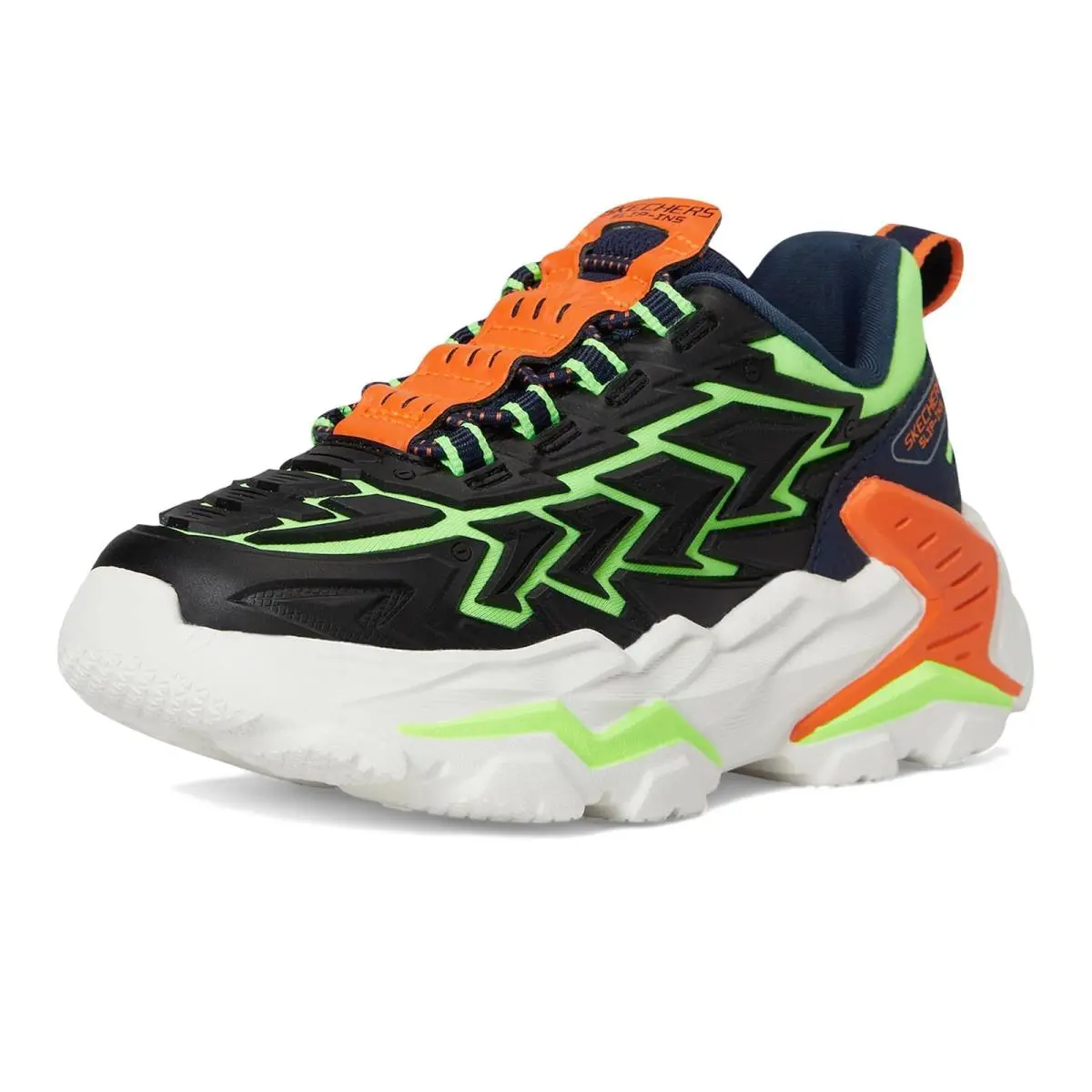 Skechers shoes - Black/Lime 12