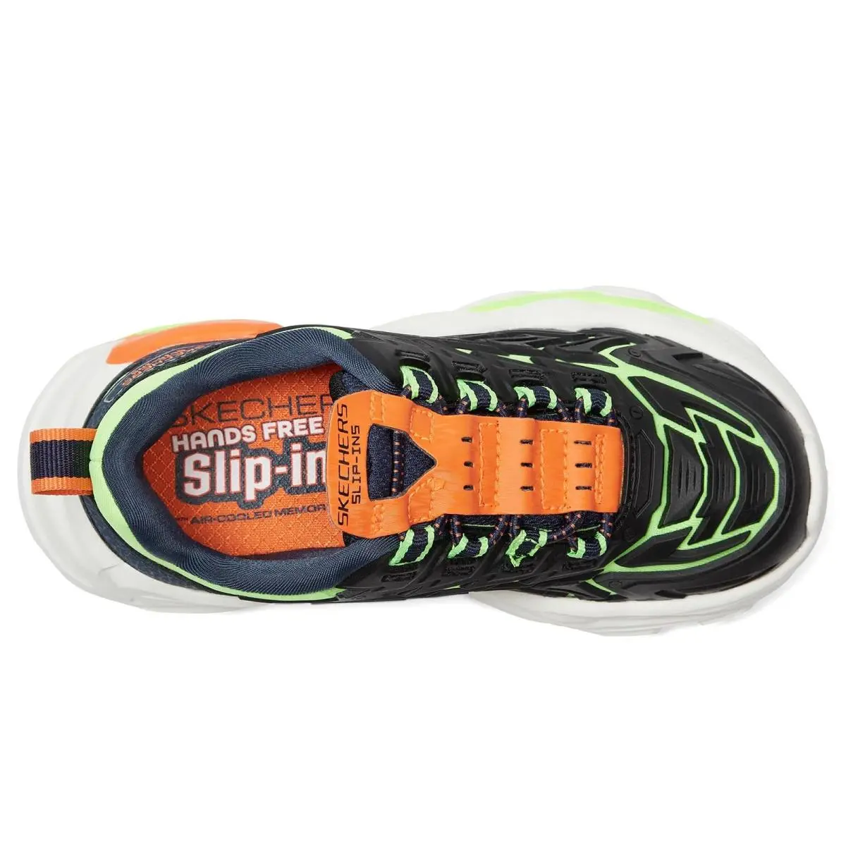 Skechers shoes - Black/Lime 7