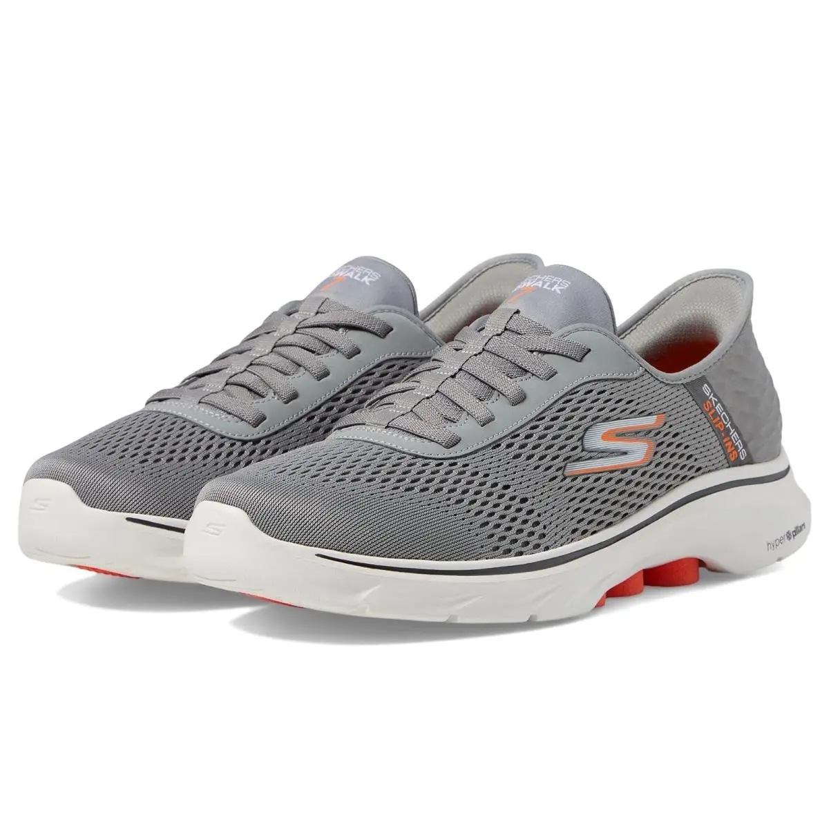 Skechers shoes - Grey/Orange 5