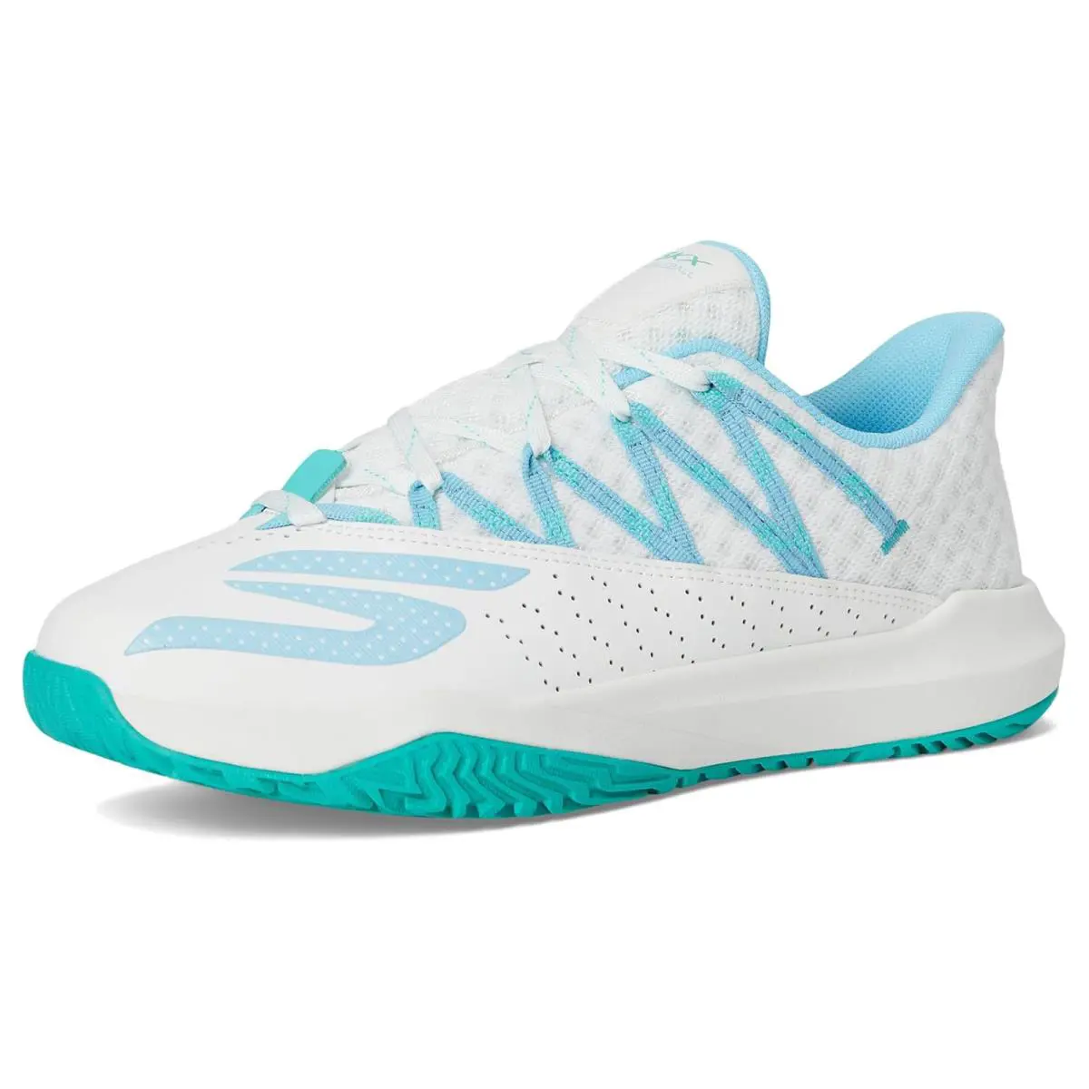 Skechers shoes - White/Light Blue 5