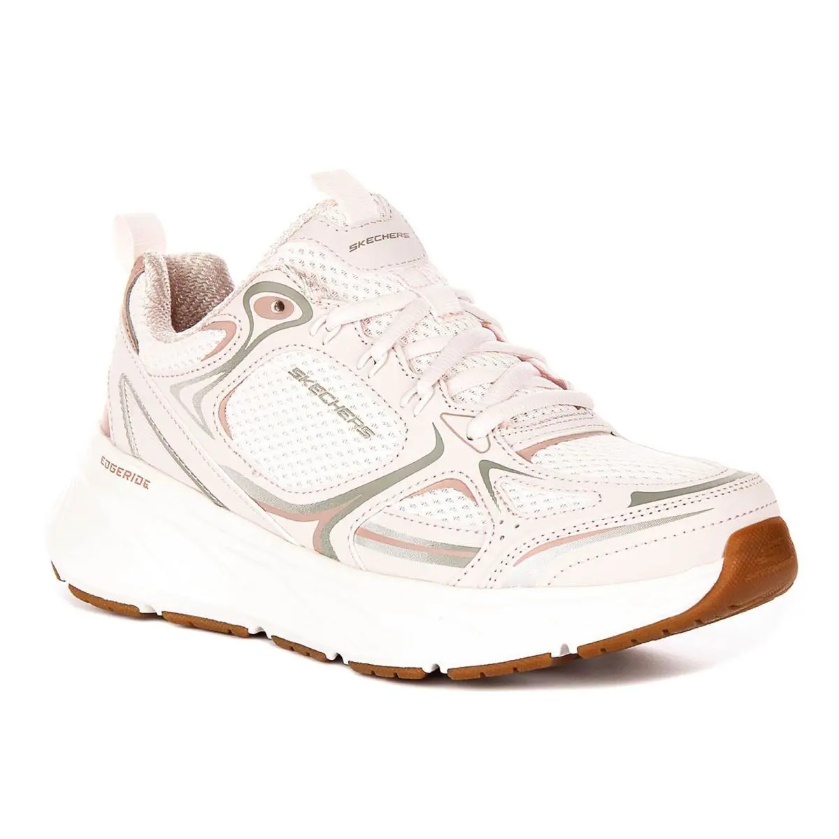 Skechers Edgeride Power Flow Shock Abs Lace Womens Sneakers In Pink US 6 - 11 - Pink