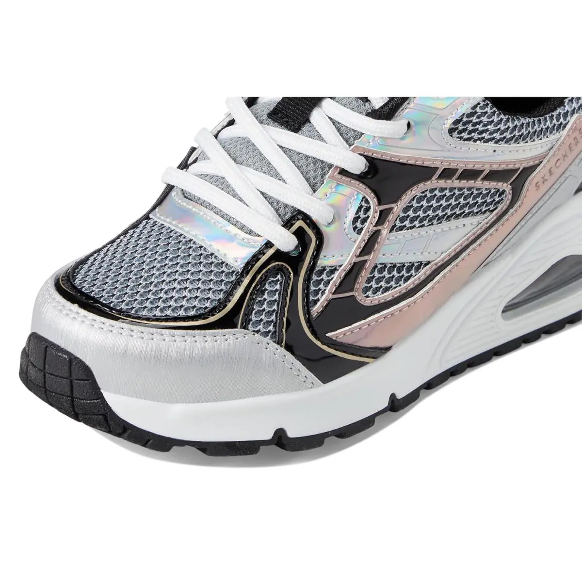 Skechers shoes - Silver/Black 4