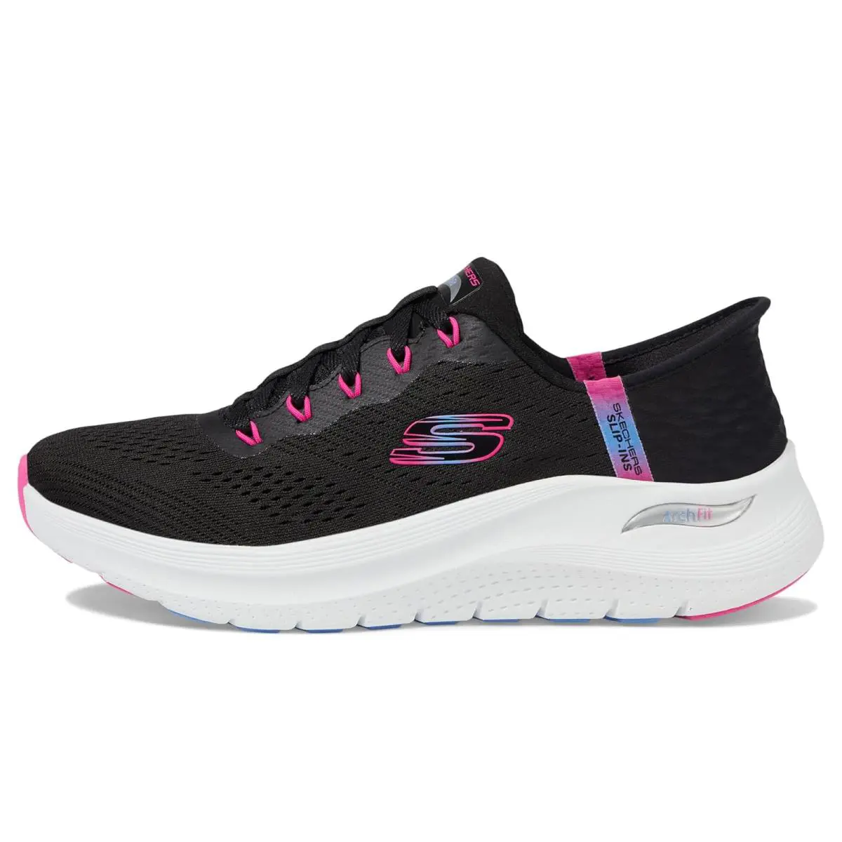 Skechers shoes - Black Hot Pink 2