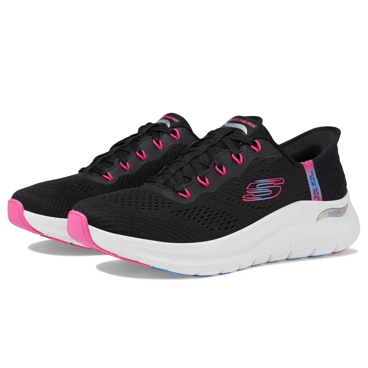 Skechers shoes - Black Hot Pink 5