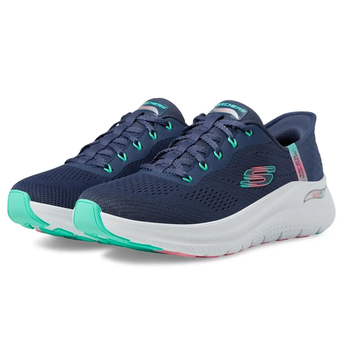 Skechers shoes - Navy Turquoise 5