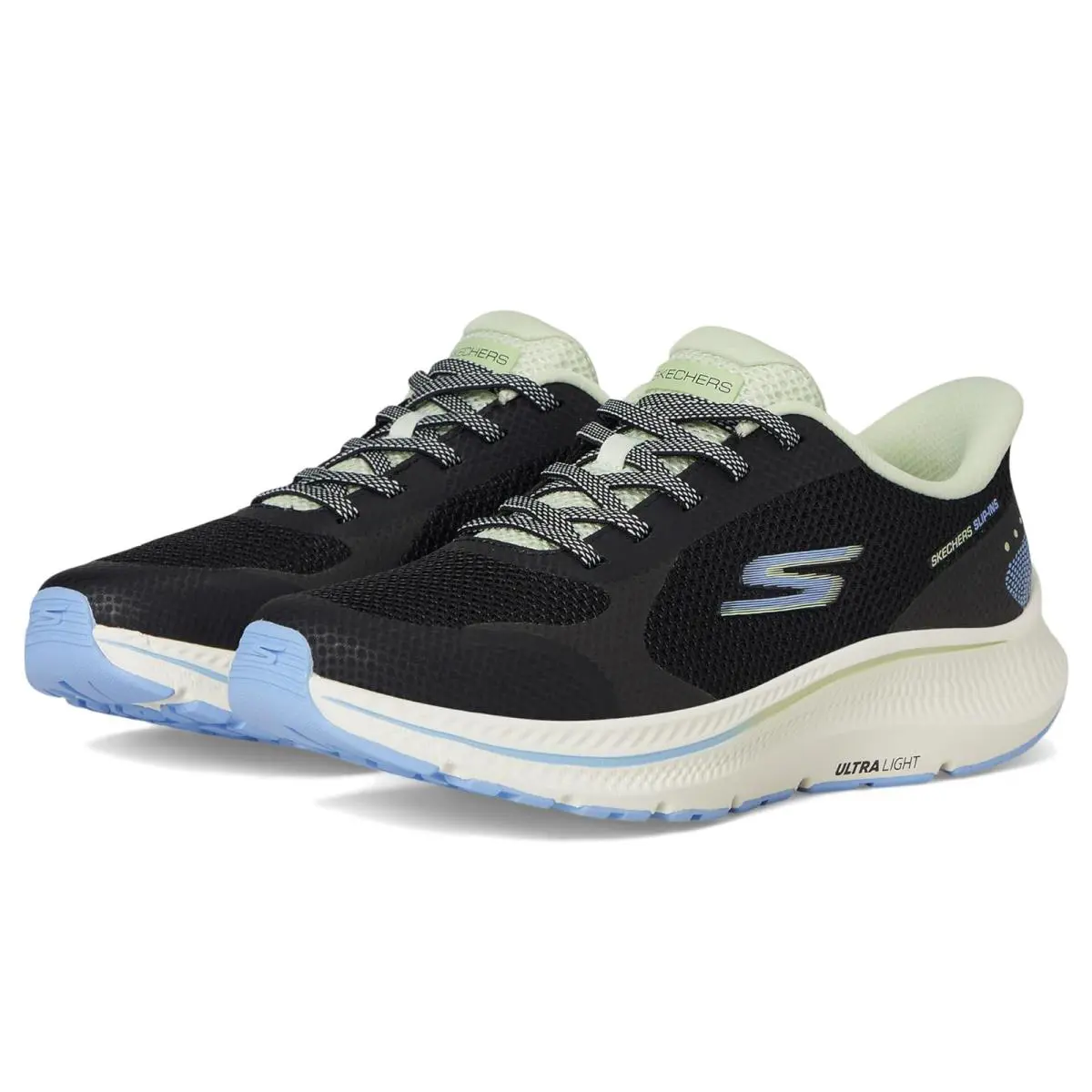 Skechers shoes - Black/Mint 6