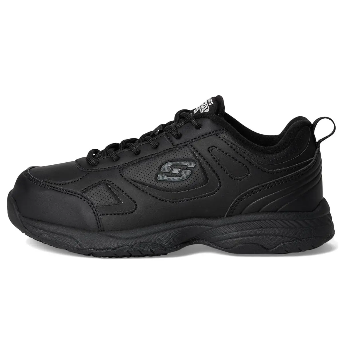 Skechers shoes - Black Synthetic/Leather 2