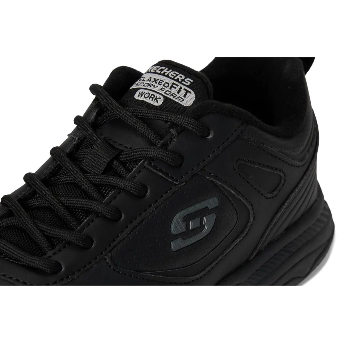 Skechers shoes - Black Synthetic/Leather 11