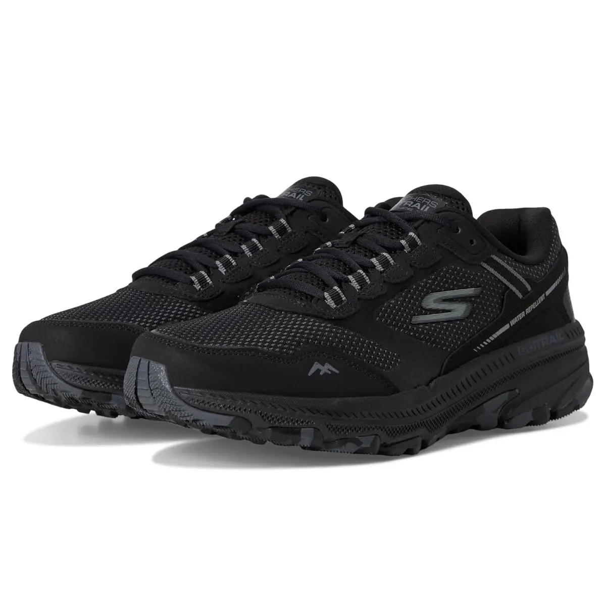 Man`s Sneakers Athletic Shoes Skechers Go Run Trail Altitude 2.0 - Mar - Black/Black