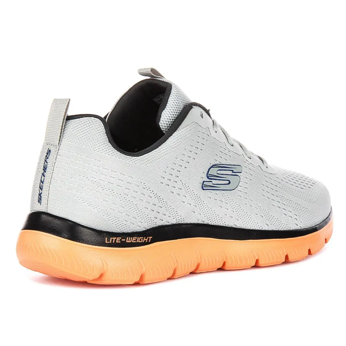 Skechers shoes - Grey Orange 2