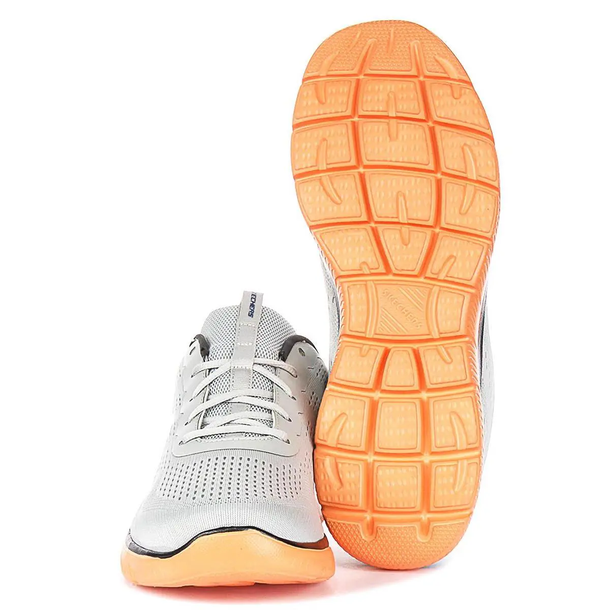 Skechers shoes - Grey Orange 4