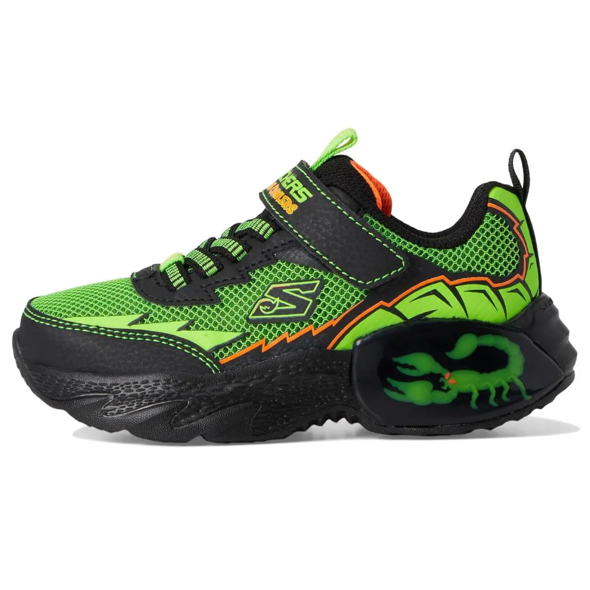 Skechers shoes - Black/Lime 2