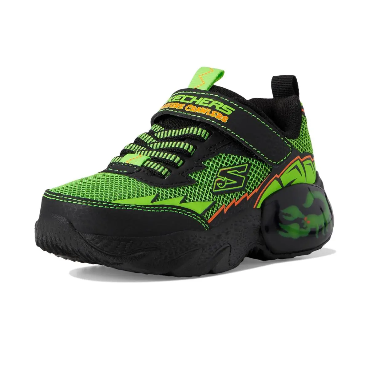 Skechers shoes - Black/Lime 5