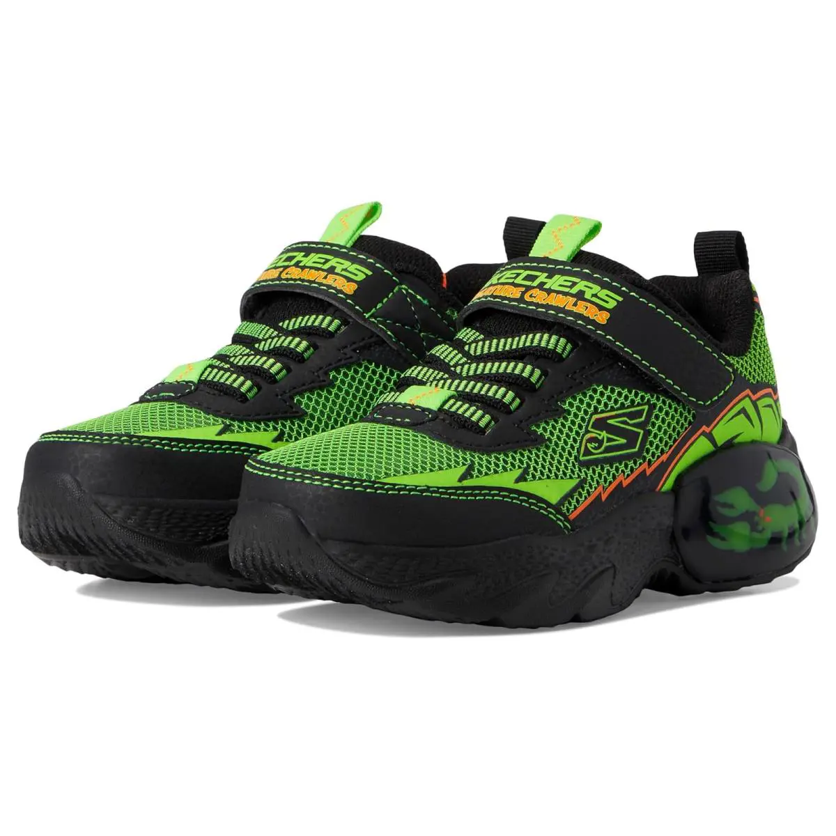 Skechers shoes - Black/Lime 6