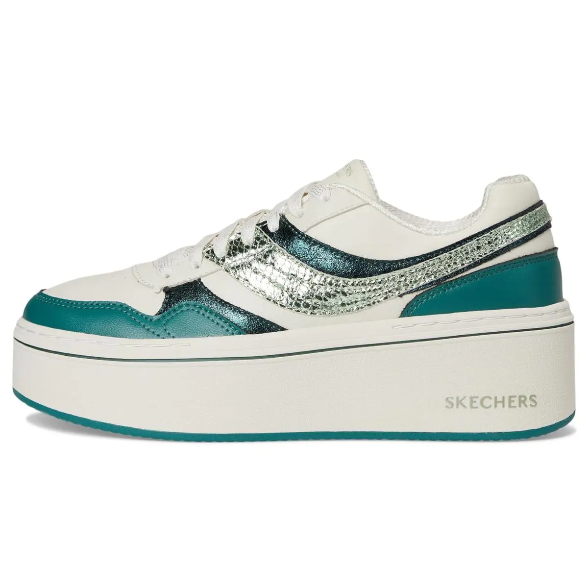 Skechers shoes - Green/Natural 2