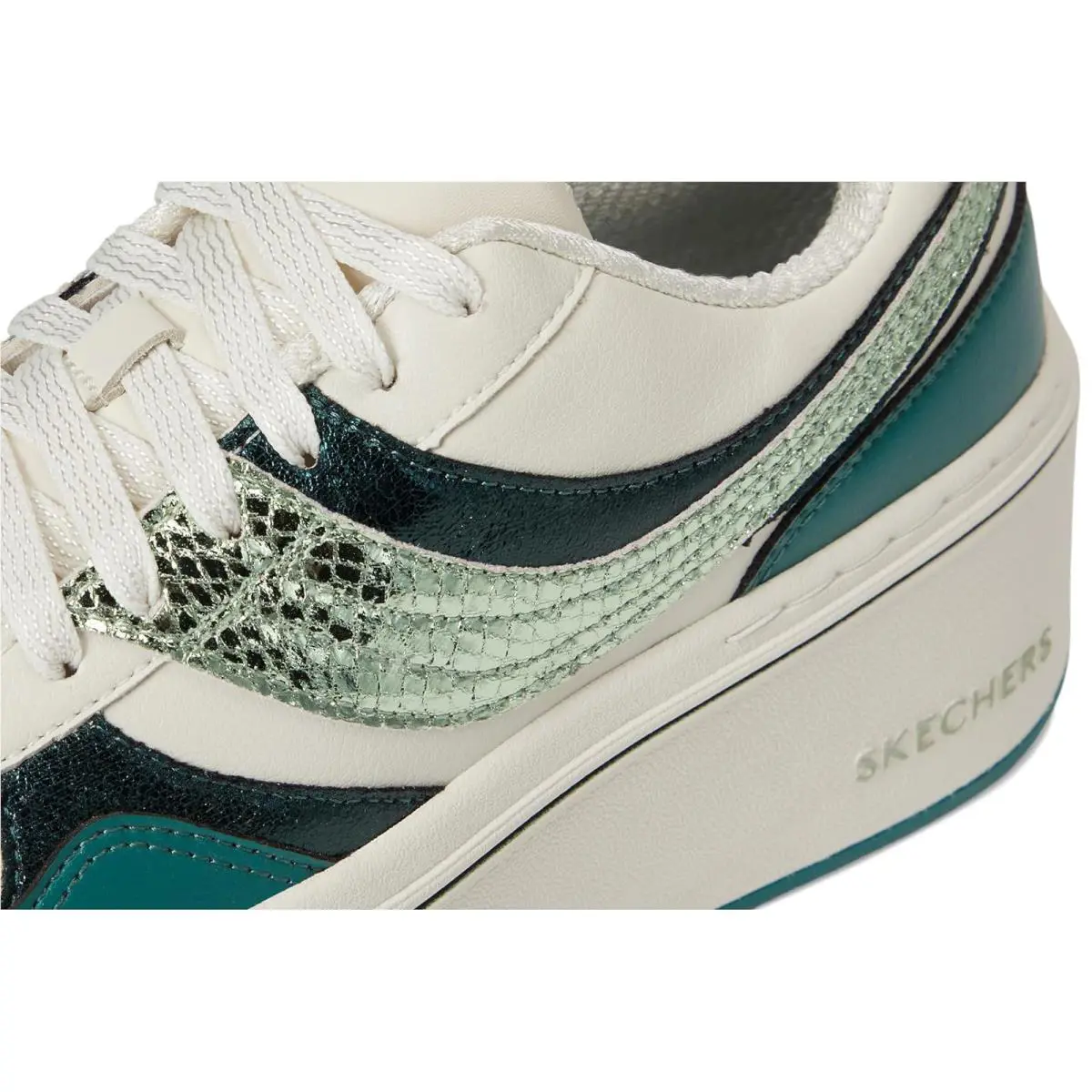 Skechers shoes - Green/Natural 4