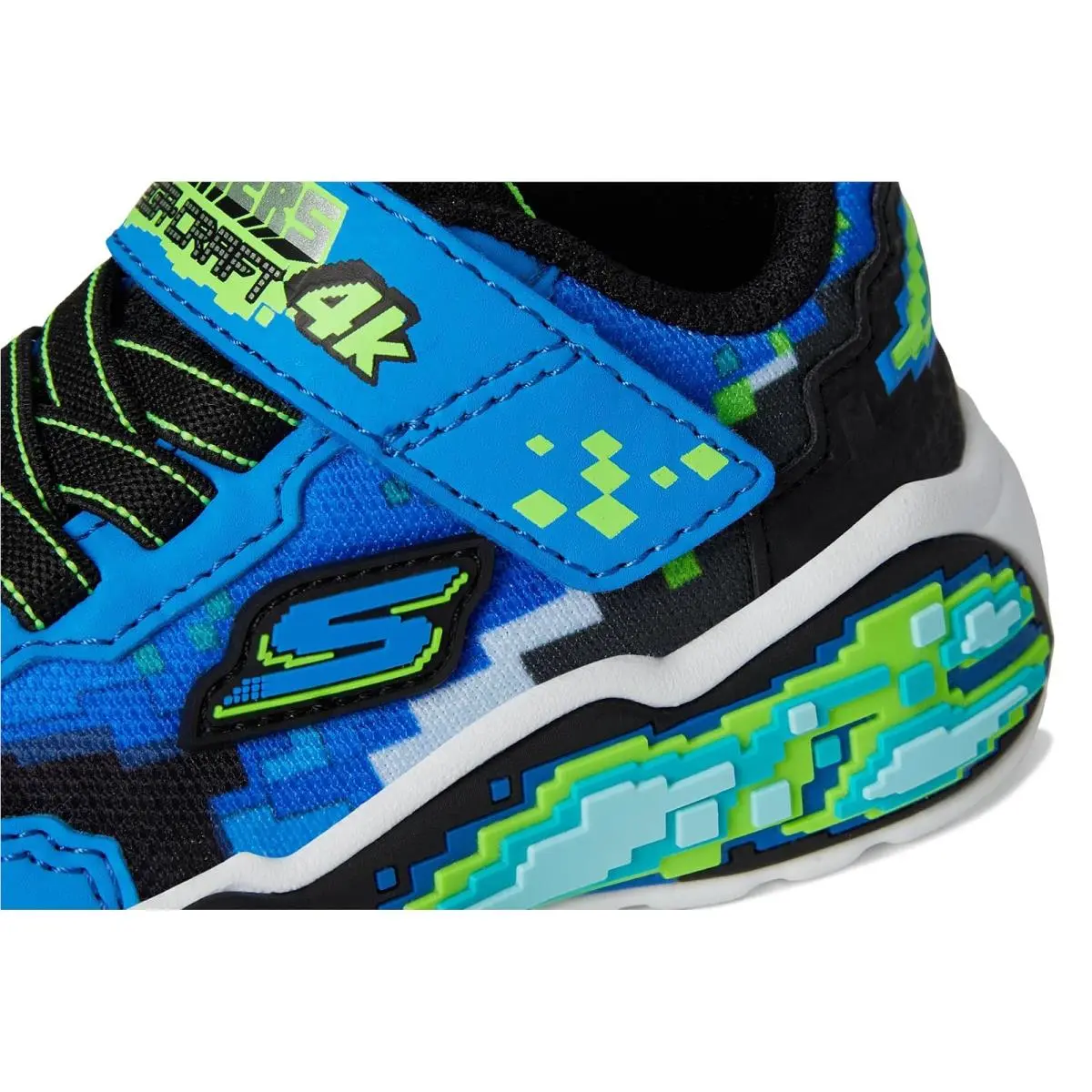 Skechers shoes - Black/Blue/Lime 11