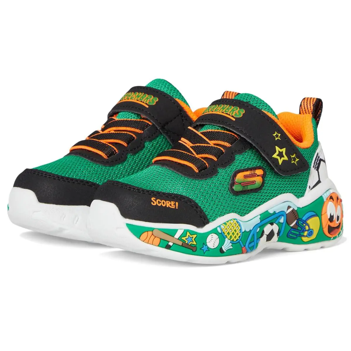 Skechers shoes - Black/Yellow 18