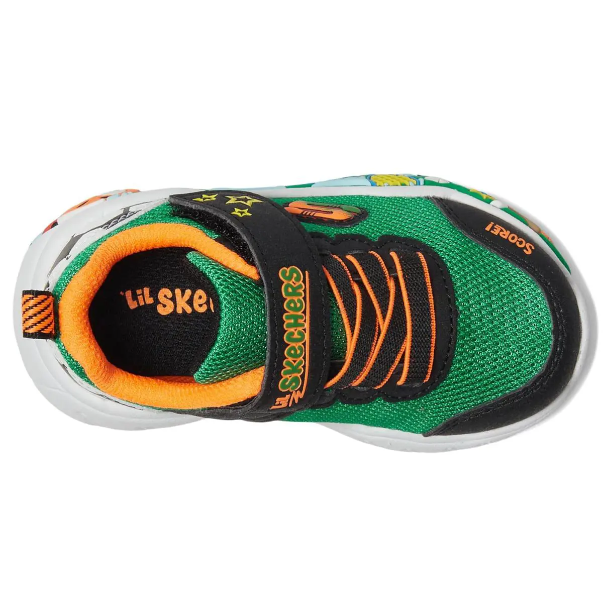 Skechers shoes - Black/Yellow 19