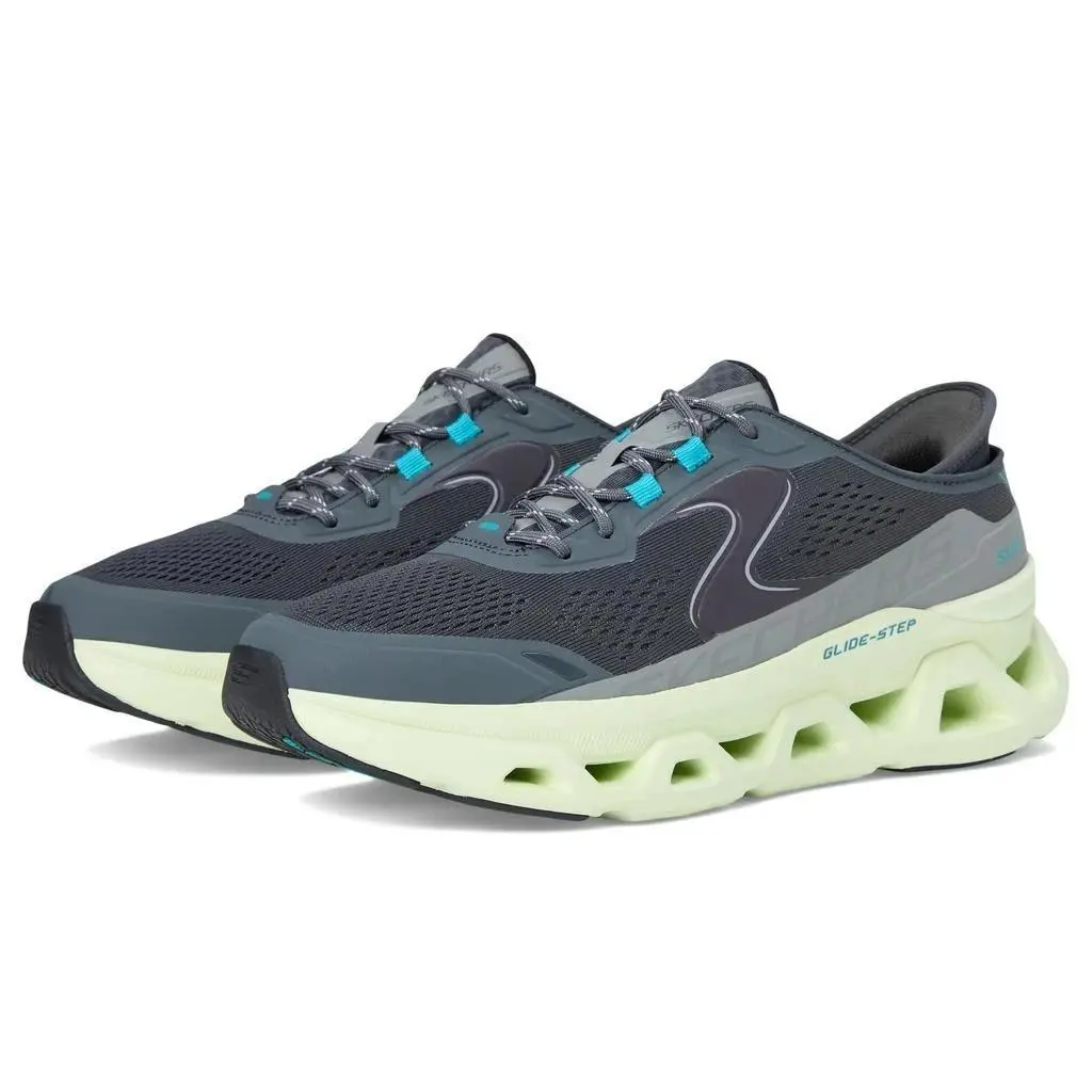 Skechers shoes CCLM - Charcoal / lIME 5