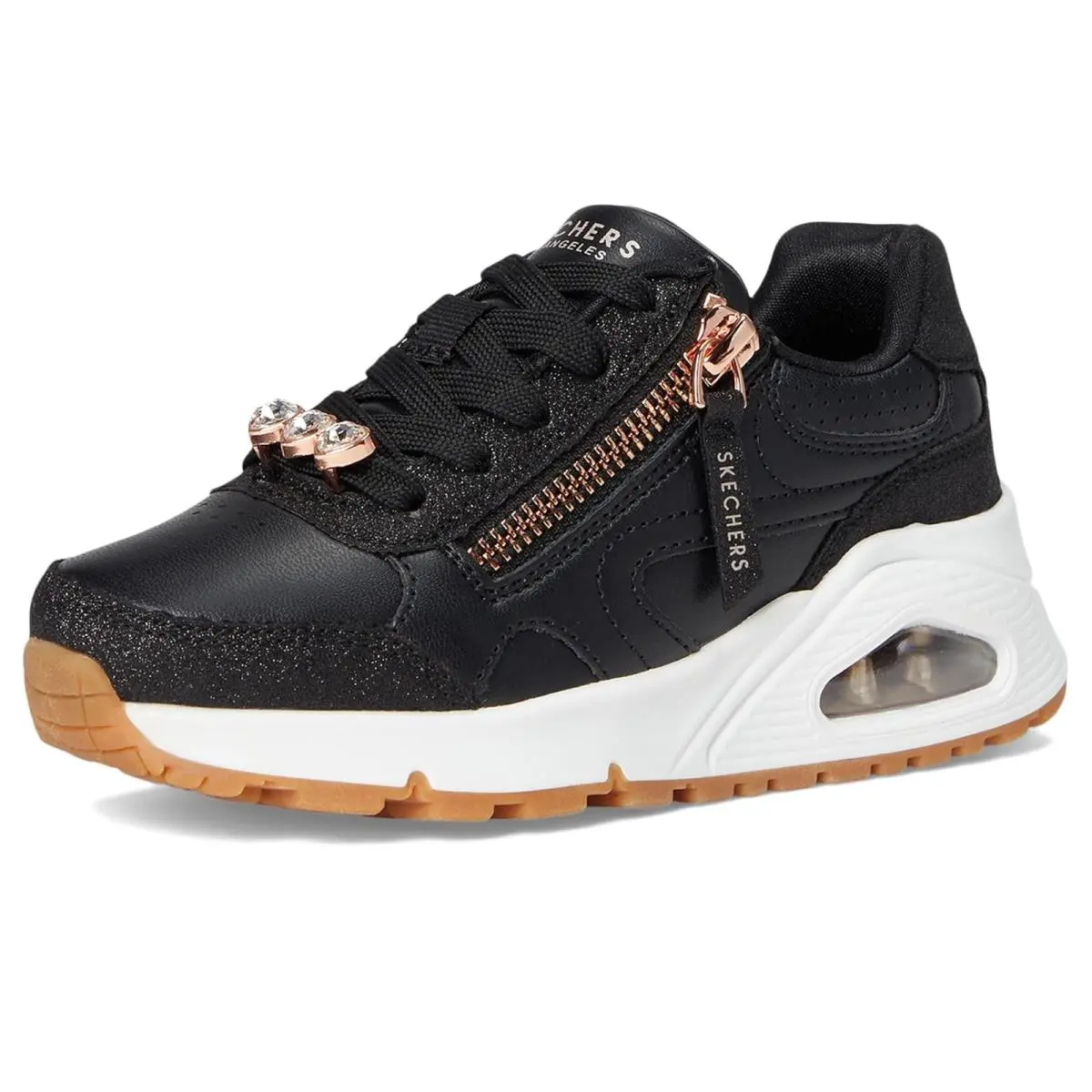 Skechers shoes - Black/Rosegold 12