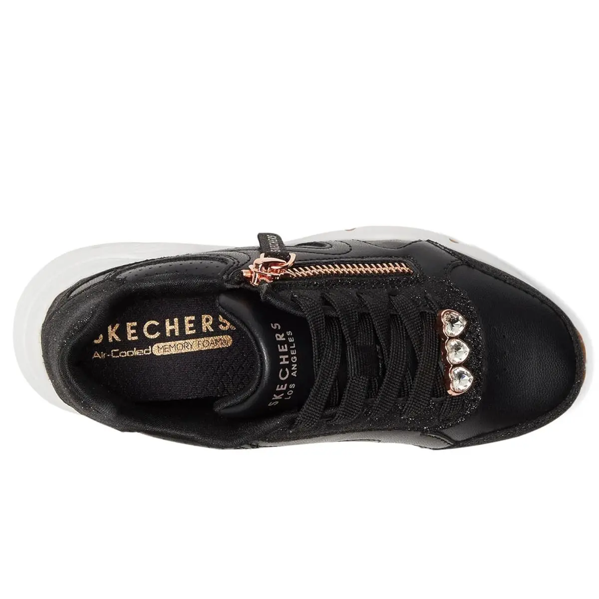 Skechers shoes - Black/Rosegold 7