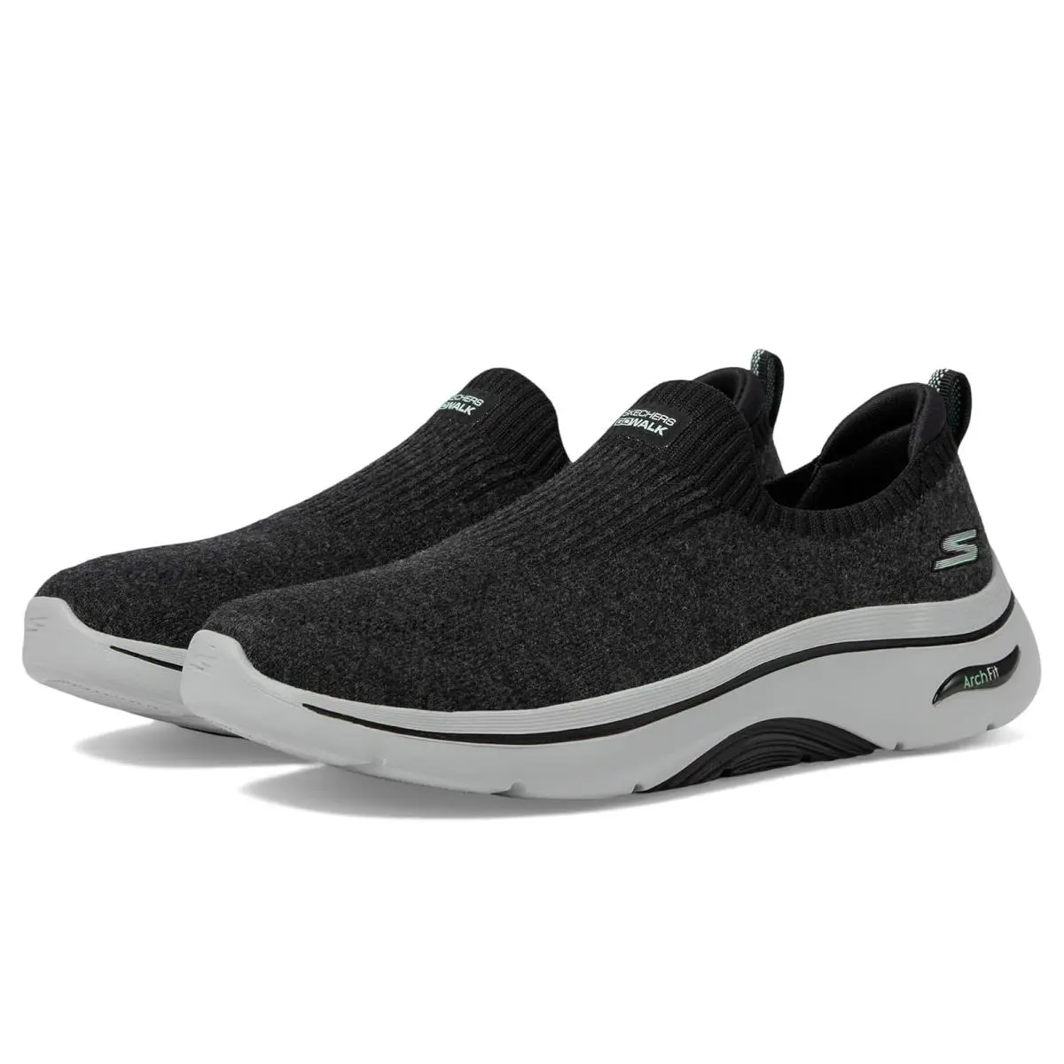 Skechers shoes - Black/Mint 5