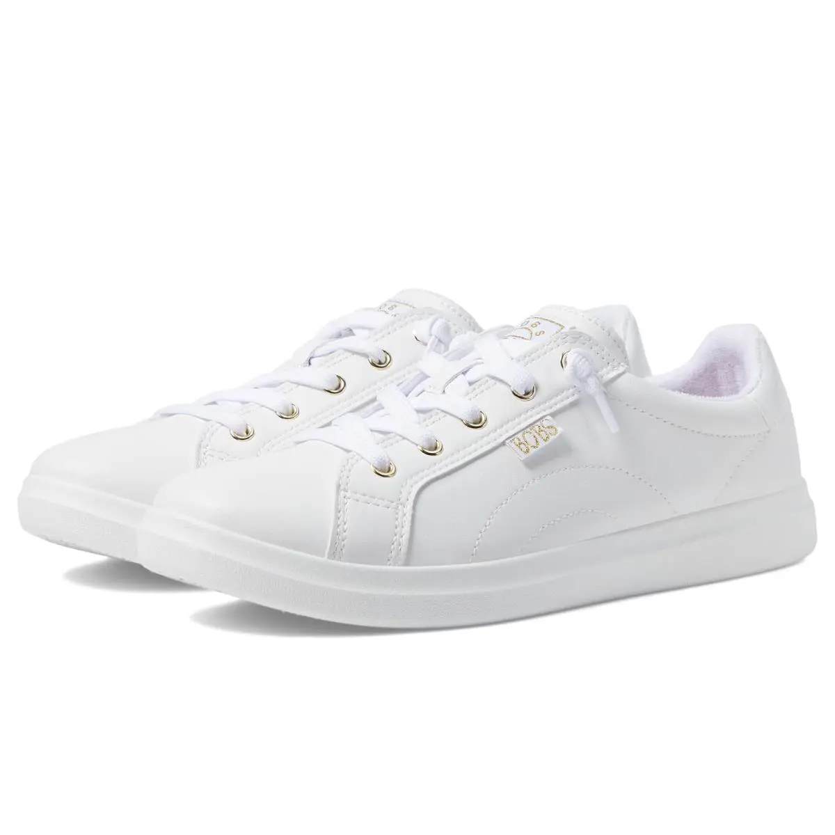 Woman`s Shoes Bobs From Skechers Bobs D`vine - Instant Delight - White