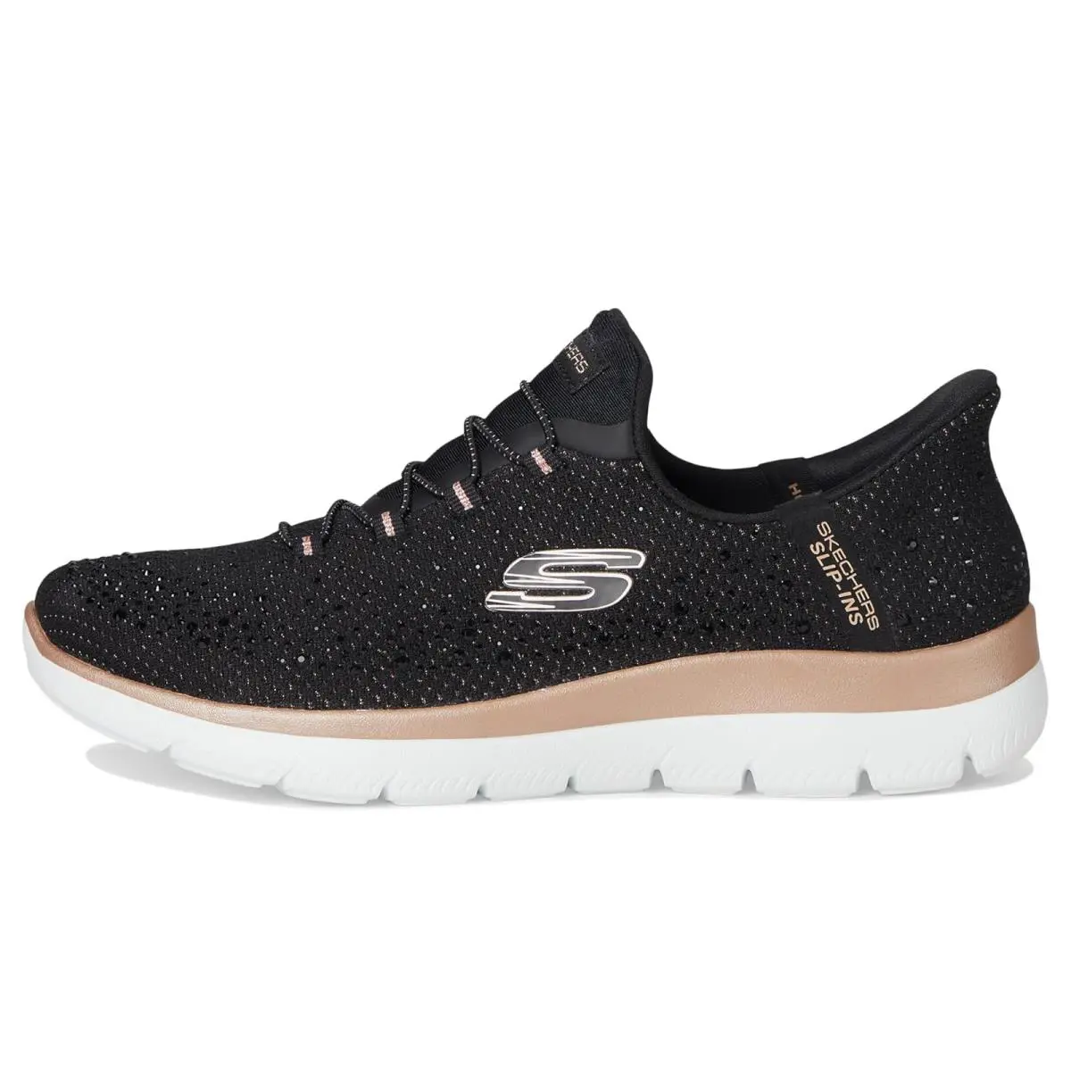 Skechers shoes - Black Rose Gold 2
