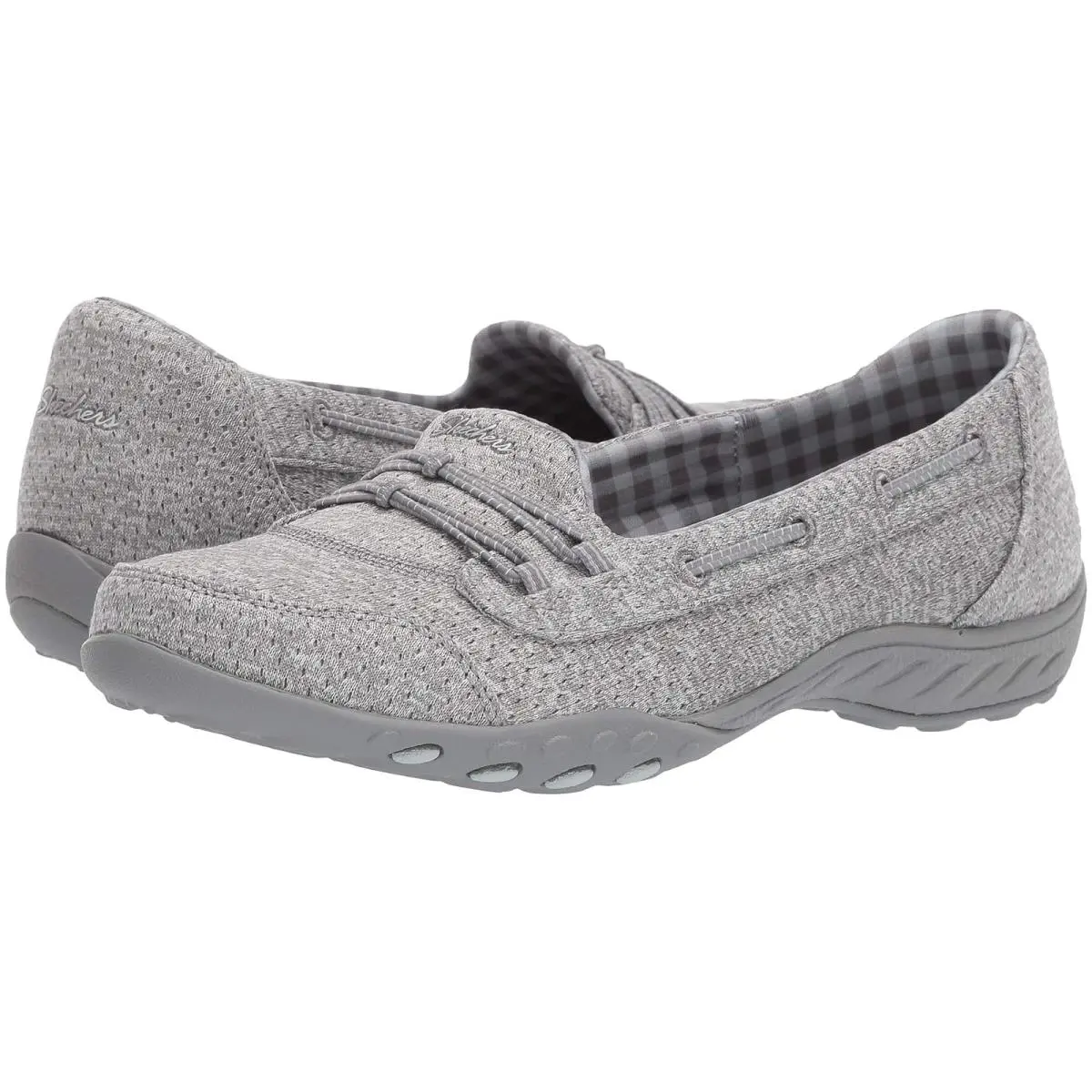 Woman`s Boat Shoes Skechers Breathe-easy - Good Influence