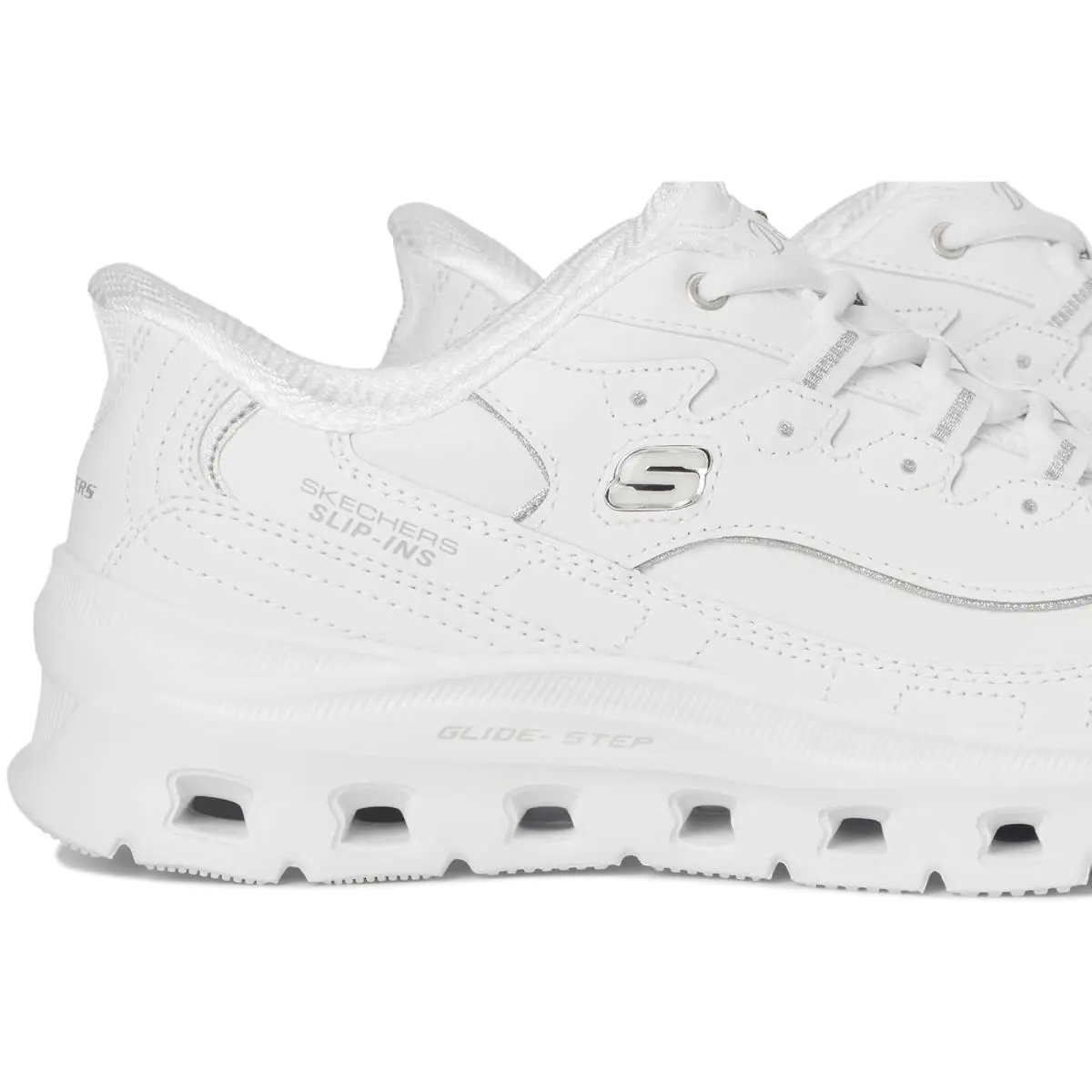 Skechers shoes - White Silver 4