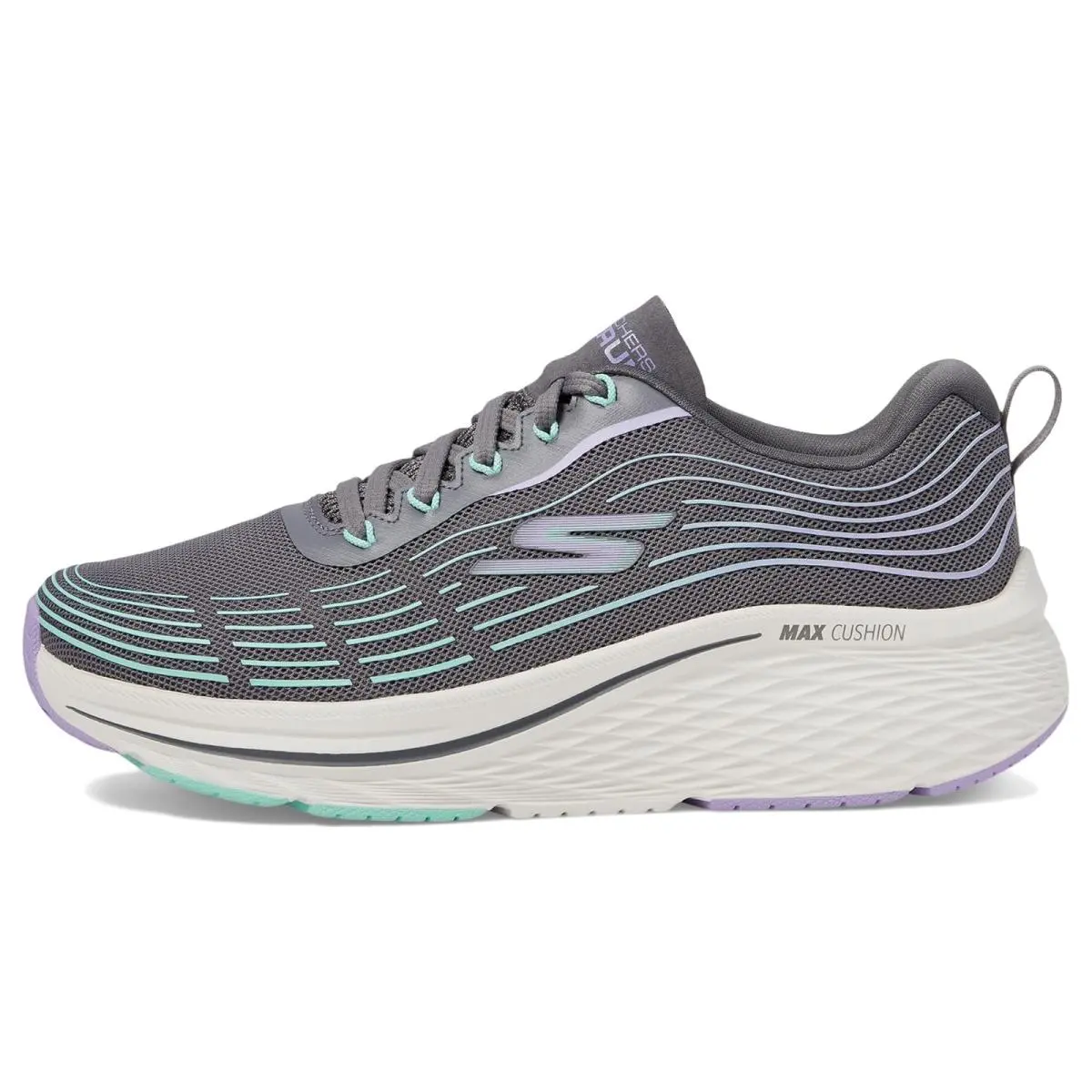 Skechers shoes - Charcoal/Lavender 8