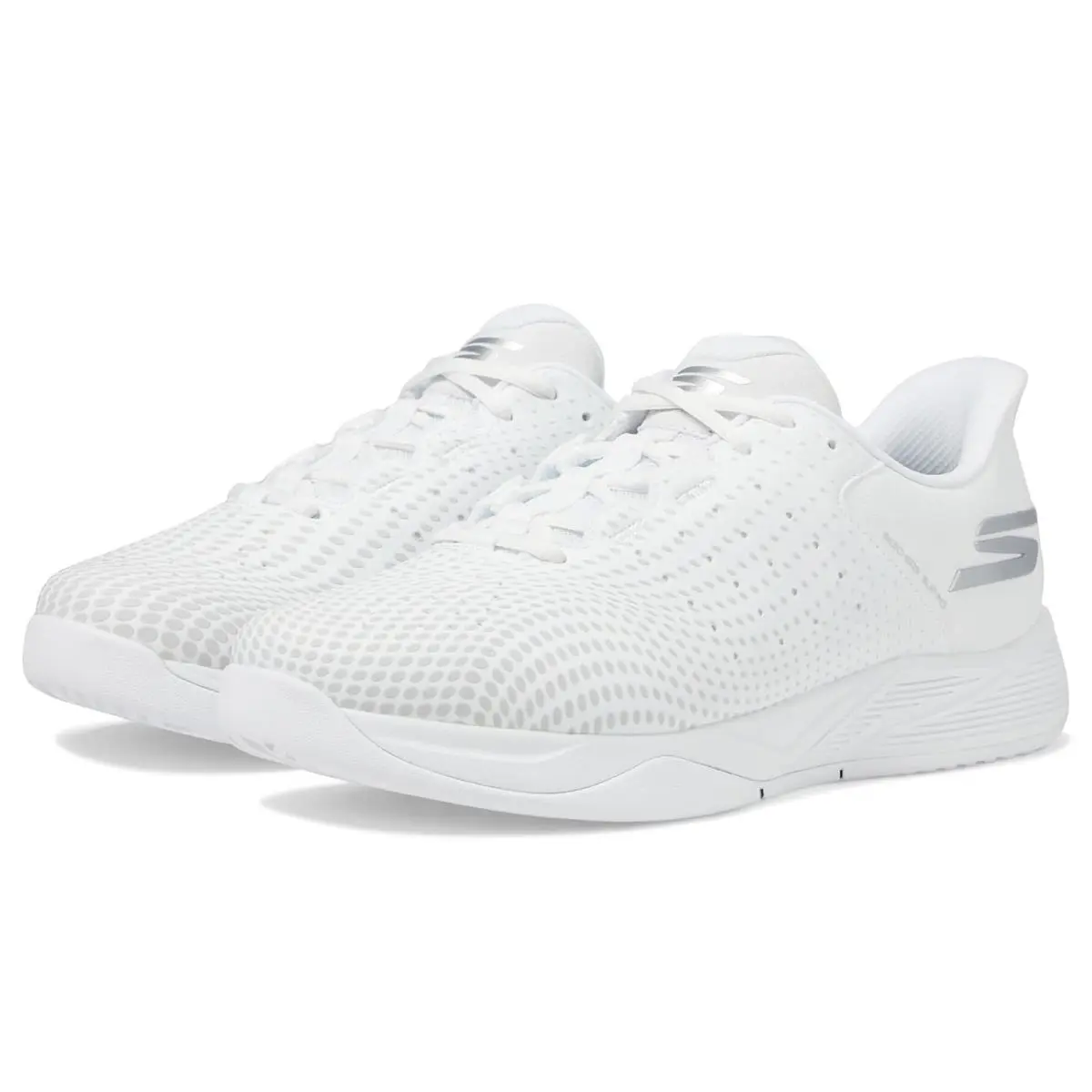 Man`s Skechers Skechers Pickleball Slip-ins Relaxed Fit: Viper Court Reload - White