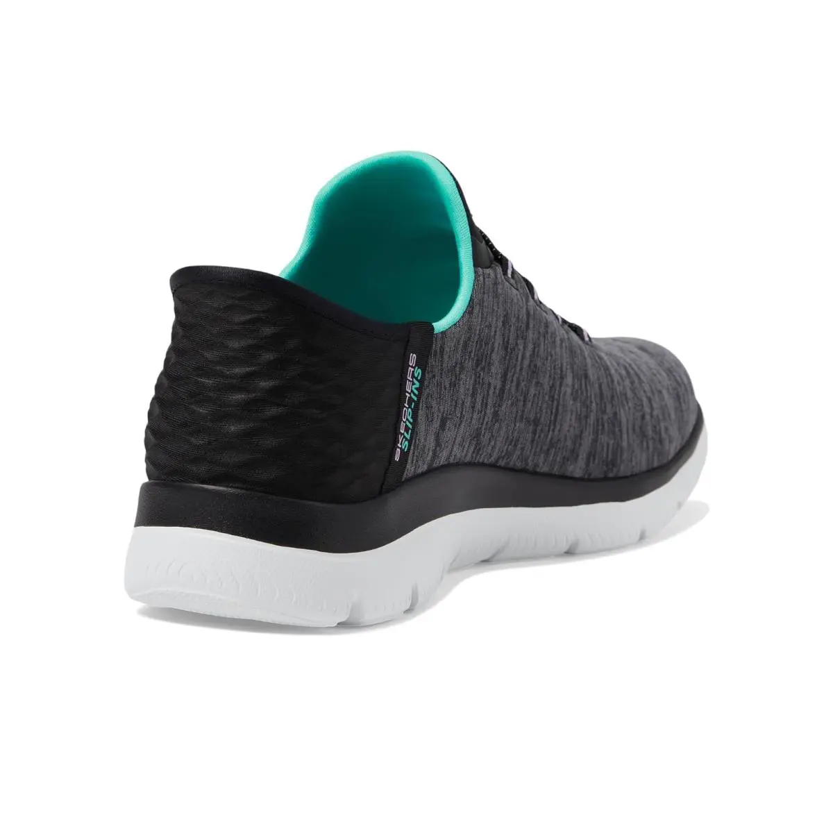 Skechers shoes - Black/ Turquoise 3