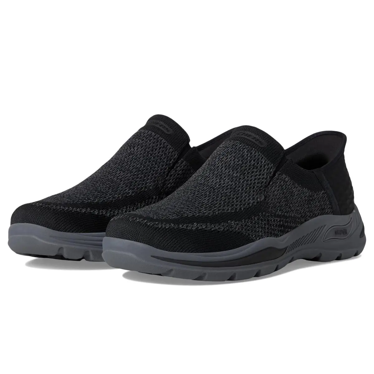 Man`s Sneakers Athletic Shoes Skechers Arch Fit Motley - Atlee - Black