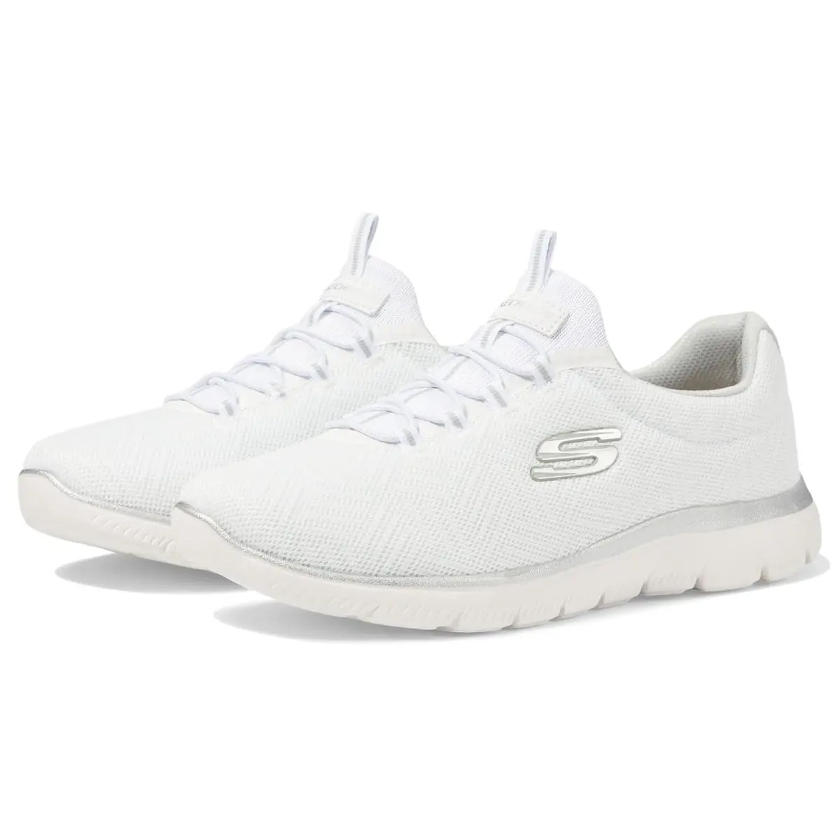 Skechers shoes - White Silver 5
