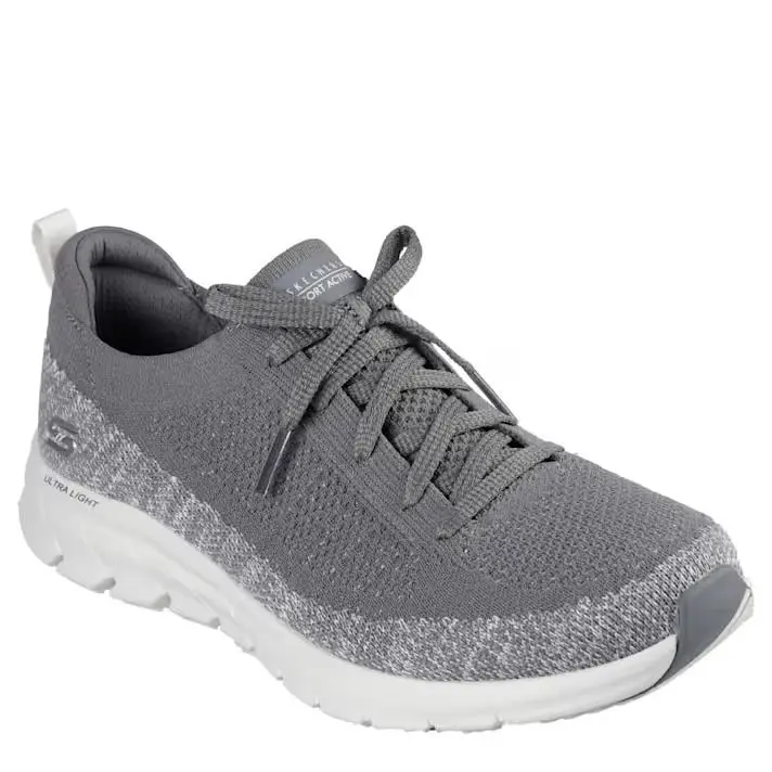 Skechers Pure Flex Pulse Slip On Women`s Athletic Shoes Sneakers - Gray