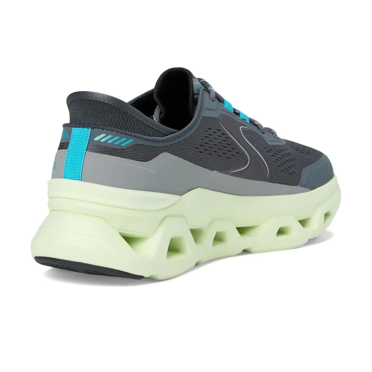 Skechers shoes - Charcoal/Lime 3