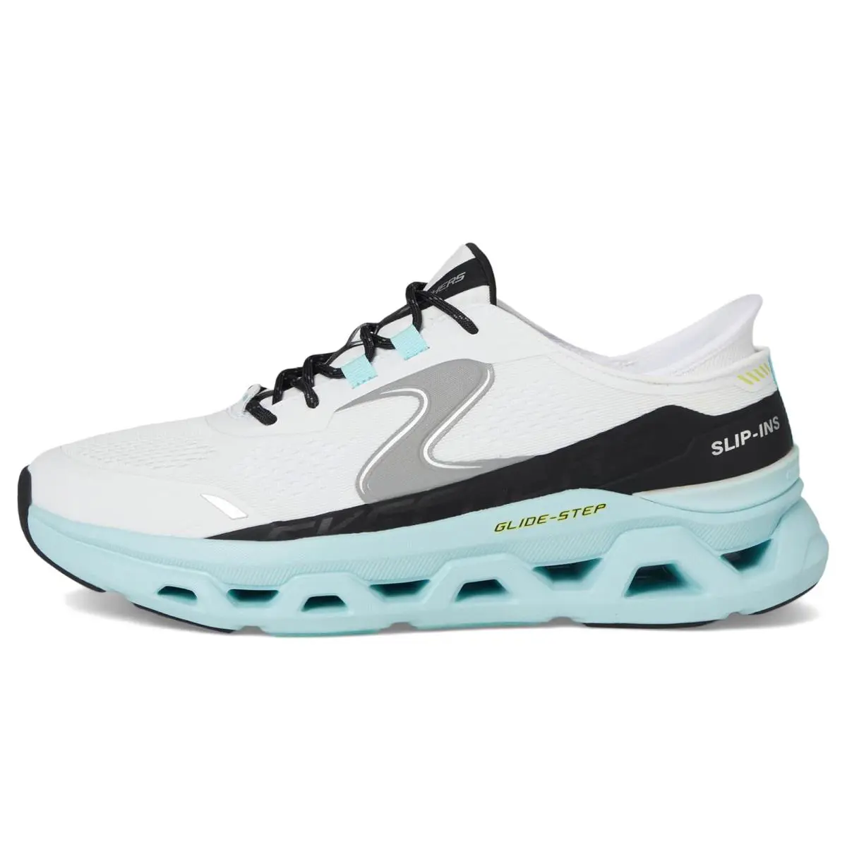 Skechers shoes - Charcoal/Lime 23